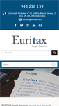 Mobile Screenshot of euritax.com